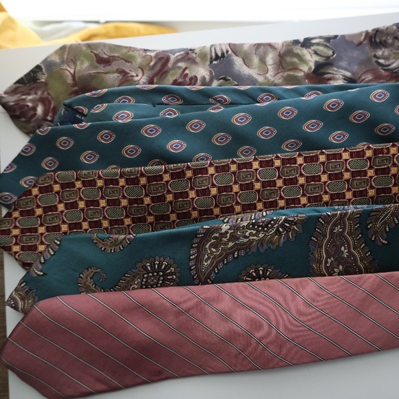Men’s Vintage Tie Bundle – Designer & Classic Silk Neckwear - Picture 1 of 10